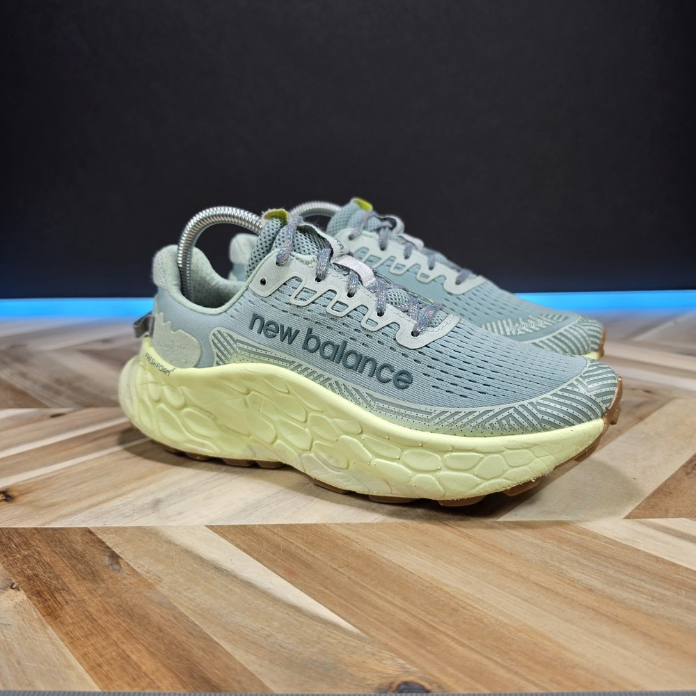 Women's New Balance Fresh Foam X More Trail v3 Salt Marsh/Clay Ash - Size 8.5